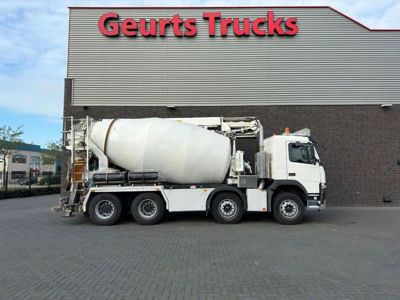 Volvo FM 410 8X4 + STETTER 9 M3 MIXER/MISCHER + THEAM - Concrete mixer truck: picture 4 Volvo FM 410 8X4 + STETTER 9 M3 MIXER/MISCHER + THEAM - Concrete mixer truck: picture 4
