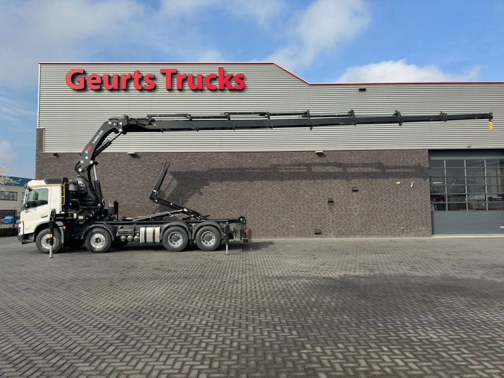 Volvo FMX 500 8X4 HIAB HAAKARM + HIAB 548 E-8 KRAAN/KR - Crane truck, Hook lift truck: picture 1 Volvo FMX 500 8X4 HIAB HAAKARM + HIAB 548 E-8 KRAAN/KR - Crane truck, Hook lift truck: picture 1