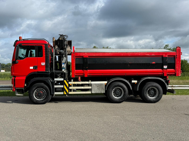 MAN TGS 32.400 6x6 Kipper with Crane - Tipper, Crane truck: picture 3 MAN TGS 32.400 6x6 Kipper with Crane - Tipper, Crane truck: picture 3