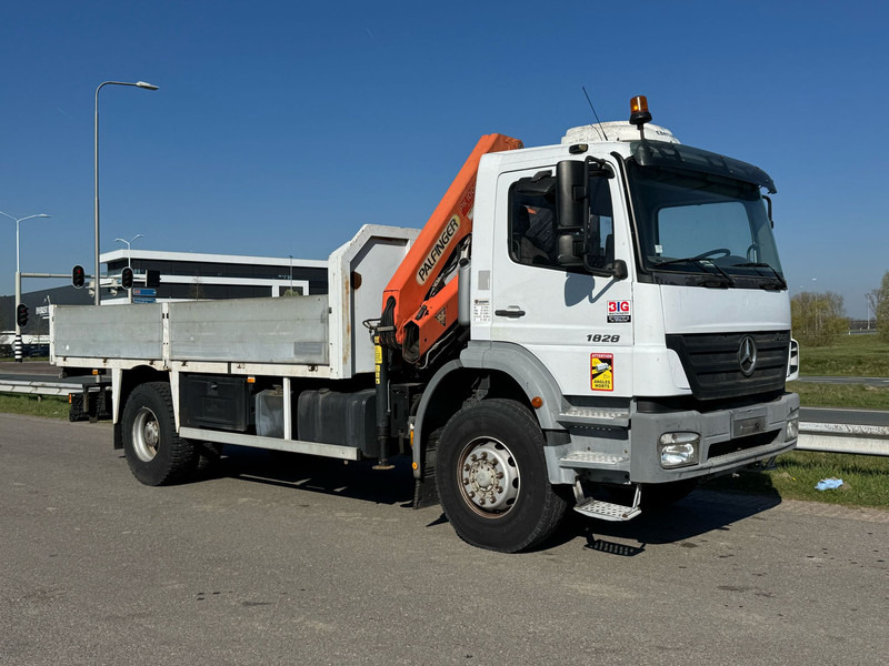 MERCEDESBENZ Axor 1828 4x2 / palfinger PK10000 - Tipper, Crane truck: picture 2 MERCEDESBENZ Axor 1828 4x2 / palfinger PK10000 - Tipper, Crane truck: picture 2