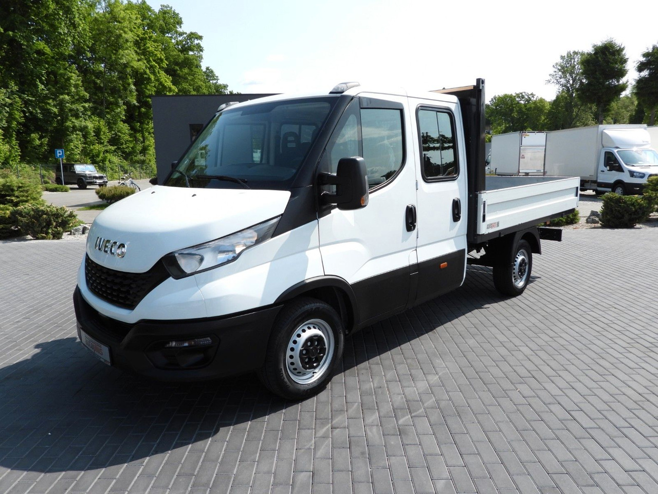 Flatbed van, Combi van Iveco DAILY 35S12 PRITSCHE DOPPELKABINE DOKA 7 SITZE: picture 6