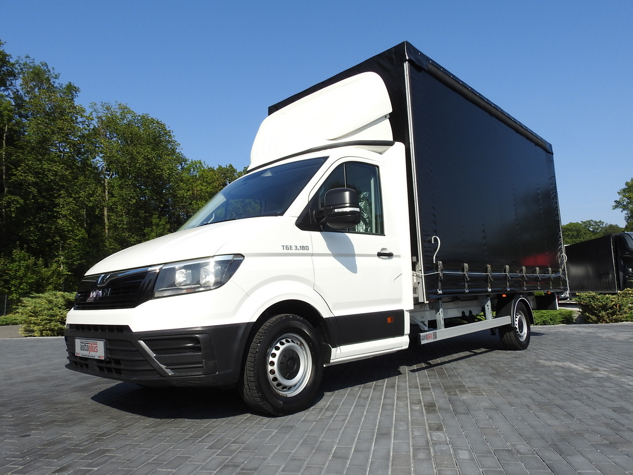 Curtain side van MAN TGE TARPAULIN 10 PALLETS AIR CONDITIONING  180HP: picture 19