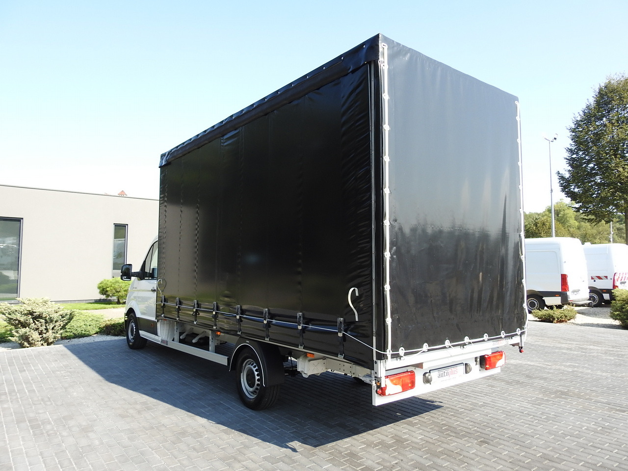 Curtain side van MAN TGE TARPAULIN 10 PALLETS AIR CONDITIONING  180HP: picture 10