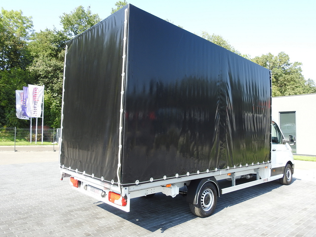 Curtain side van MAN TGE TARPAULIN 10 PALLETS AIR CONDITIONING  180HP: picture 13