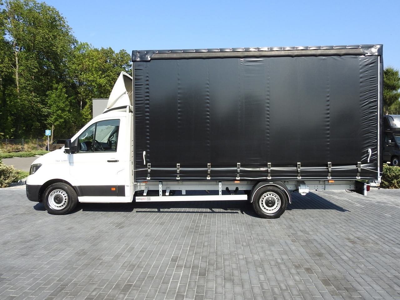 Curtain side van MAN TGE TARPAULIN 10 PALLETS AIR CONDITIONING  180HP: picture 9
