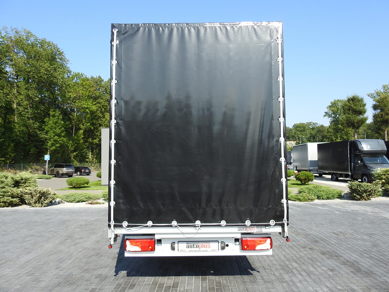 Curtain side van MAN TGE TARPAULIN 10 PALLETS AIR CONDITIONING  180HP: picture 11