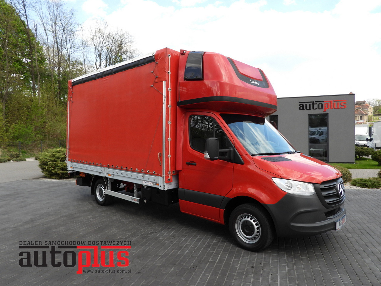 MERCEDES SPRINTER 316 8 PALLETS TARPAULIN LIFT CRUISE CONTROL AIR CONDITIONING  160HP - Curtain side van: picture 1 MERCEDES SPRINTER 316 8 PALLETS TARPAULIN LIFT CRUISE CONTROL AIR CONDITIONING  160HP - Curtain side van: picture 1