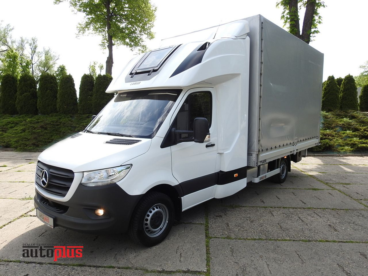 MERCEDES SPRINTER 316 TARPAULIN 10 PALLETS WEBASTO CRUISE CONTROL AIR CONDITIONING 165HP - Curtain side van: picture 1 MERCEDES SPRINTER 316 TARPAULIN 10 PALLETS WEBASTO CRUISE CONTROL AIR CONDITIONING 165HP - Curtain side van: picture 1