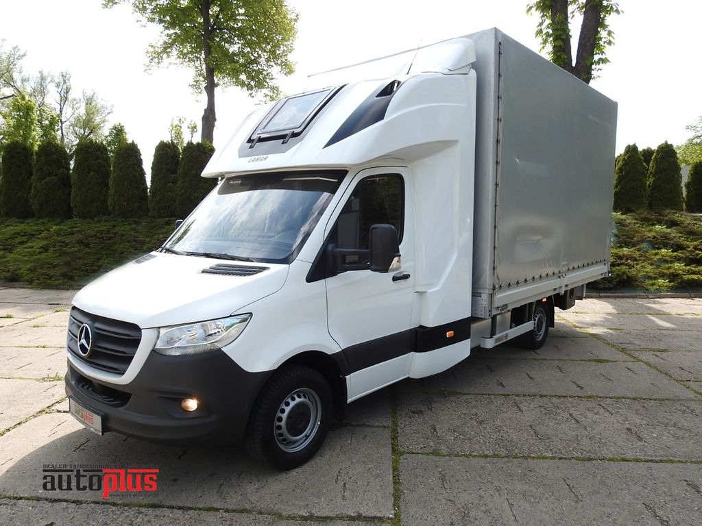 Mercedes-Benz SPRINTER 316 PRITSCHE PLANE 10 PALETTEN WEBASTO - Curtain side van, Combi van: picture 1 Mercedes-Benz SPRINTER 316 PRITSCHE PLANE 10 PALETTEN WEBASTO - Curtain side van, Combi van: picture 1
