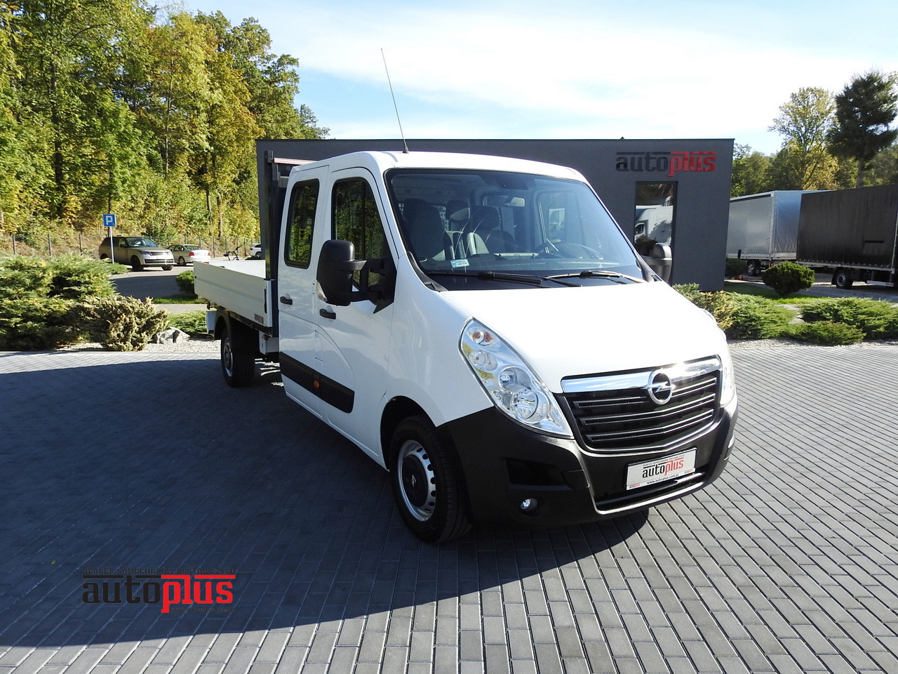 OPEL MOVANO STAKE BODY DOUBLE CABIN DOKA 7 SEATS CRUISE CONTROL AIR CONDITIONING 130HP - Flatbed van: picture 1 OPEL MOVANO STAKE BODY DOUBLE CABIN DOKA 7 SEATS CRUISE CONTROL AIR CONDITIONING 130HP - Flatbed van: picture 1