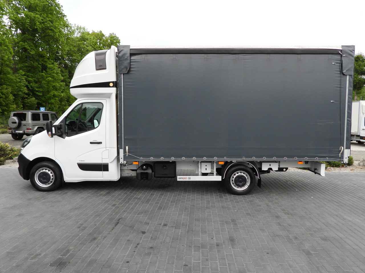 Curtain side van OPEL MOVANO  TARPAULIN 10 PALLETS CRUISE CONTROL NAVIGATION LED LIGHTS PNEUMATICS AIR CONDITIONING  165HP: picture 9