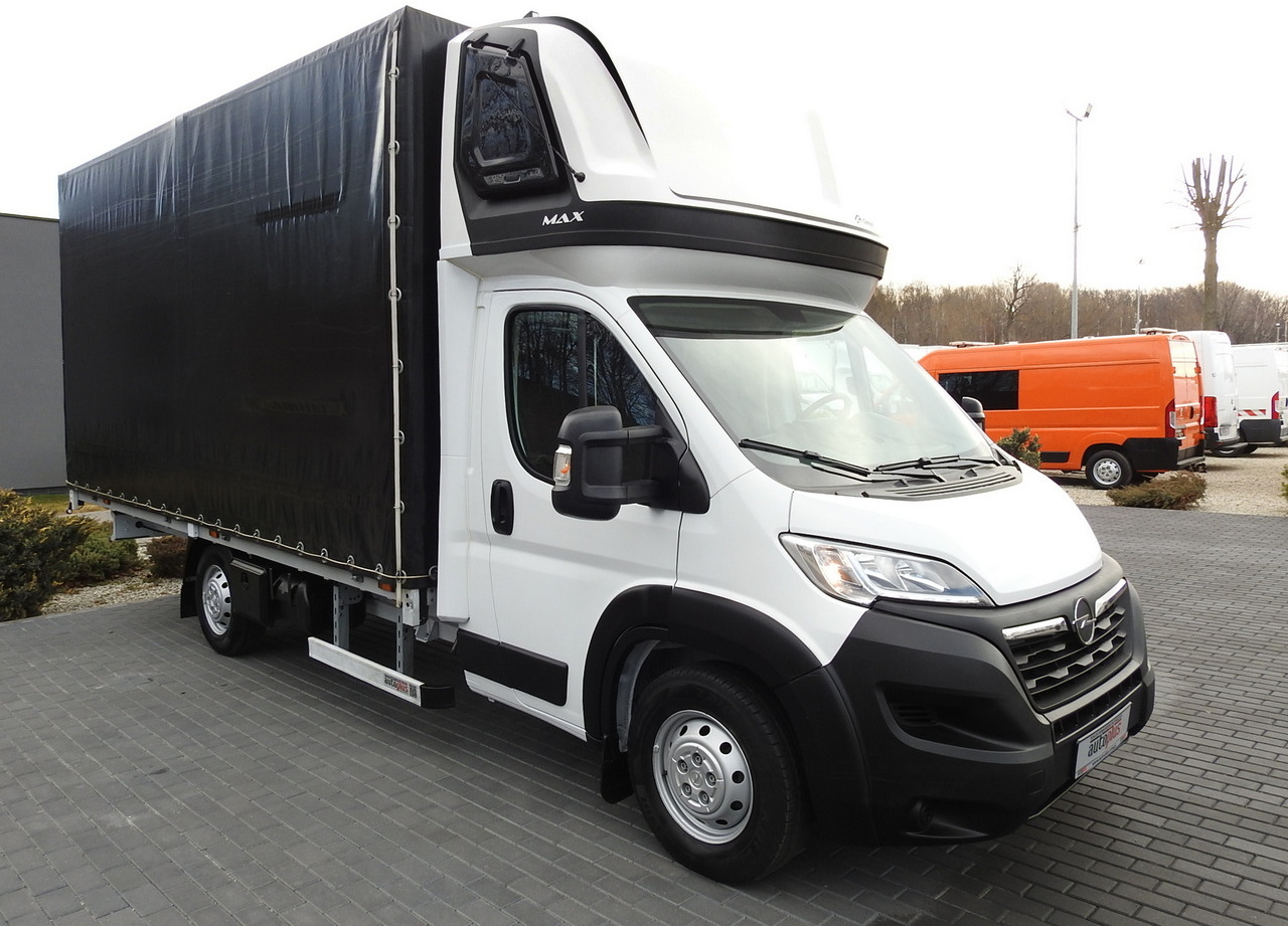 OPEL MOVANO TARPAULIN 10 PALLETS WEBASTO CRUISE CONTROL PNEUMATICS AIR CONDITIONING 165HP - Curtain side van: picture 4 OPEL MOVANO TARPAULIN 10 PALLETS WEBASTO CRUISE CONTROL PNEUMATICS AIR CONDITIONING 165HP - Curtain side van: picture 4