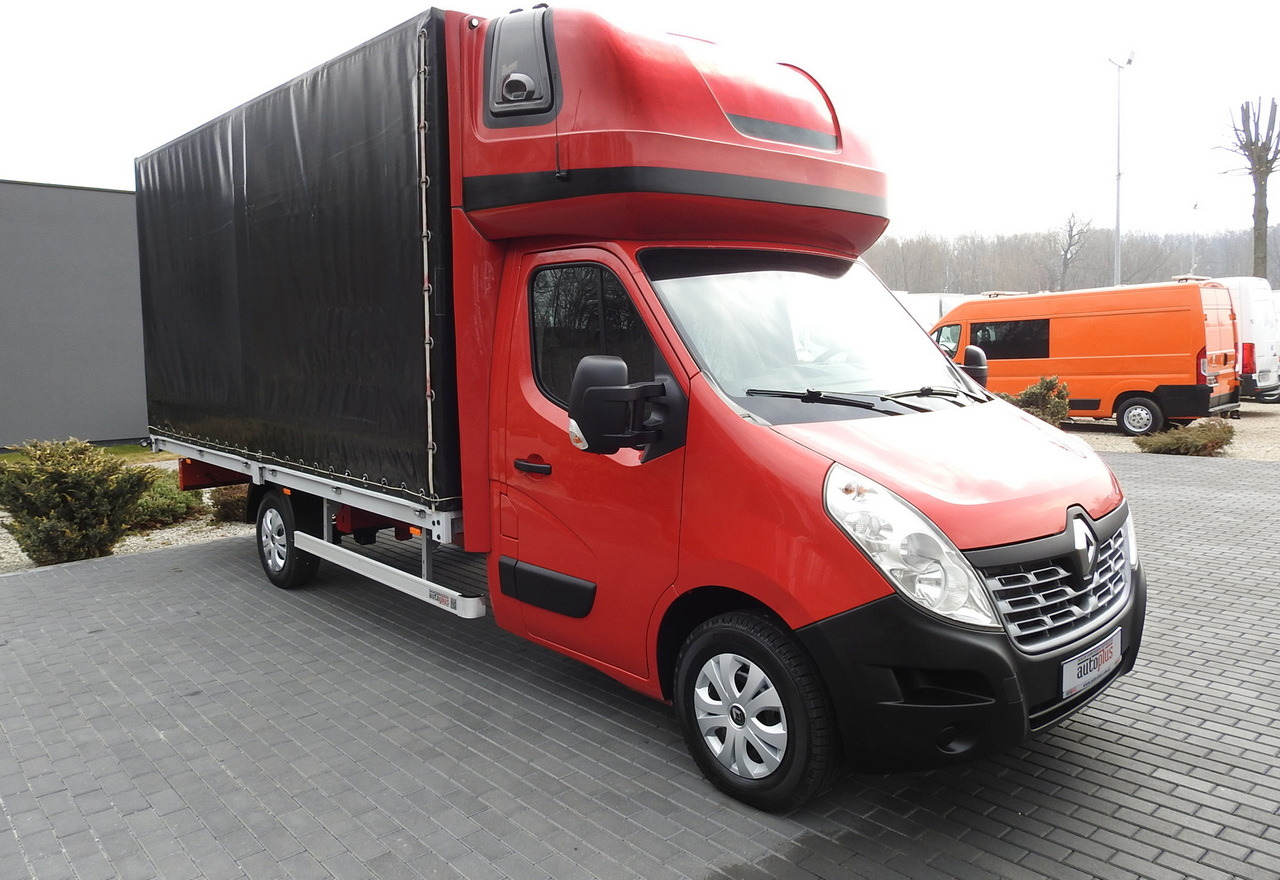 RENAULT MASTER TARPAULIN 10 PALLETS WEBASTO CRUISE CONTROL AIR CONDITIONING 170HP - Curtain side van: picture 4 RENAULT MASTER TARPAULIN 10 PALLETS WEBASTO CRUISE CONTROL AIR CONDITIONING 170HP - Curtain side van: picture 4