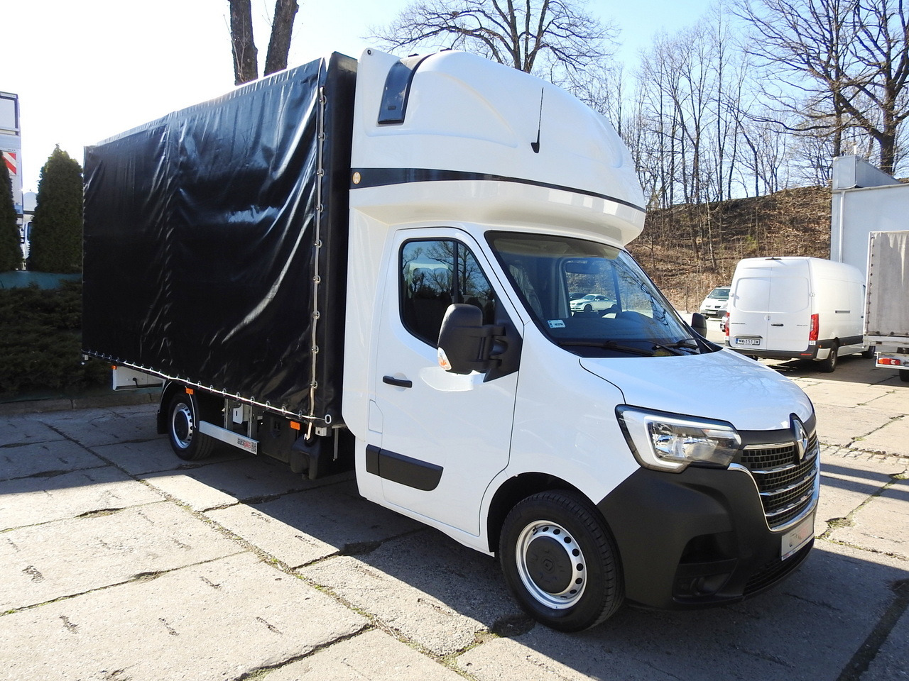 RENAULT MASTER TARPAULIN 10 PALLETS WEBASTO CRUISE CONTROL AIR CONDITIONING LED LIGHTS 165HP - Curtain side van: picture 4 RENAULT MASTER TARPAULIN 10 PALLETS WEBASTO CRUISE CONTROL AIR CONDITIONING LED LIGHTS 165HP - Curtain side van: picture 4