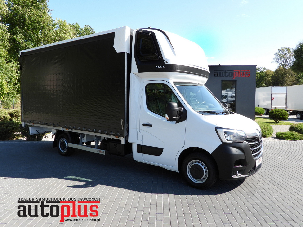 RENAULT MASTER TARPAULIN 10 PALLETS WEBASTO CRUISE CONTROL LED LIGHTS AIR CONDITIONING 165HP - Curtain side van: picture 1 RENAULT MASTER TARPAULIN 10 PALLETS WEBASTO CRUISE CONTROL LED LIGHTS AIR CONDITIONING 165HP - Curtain side van: picture 1