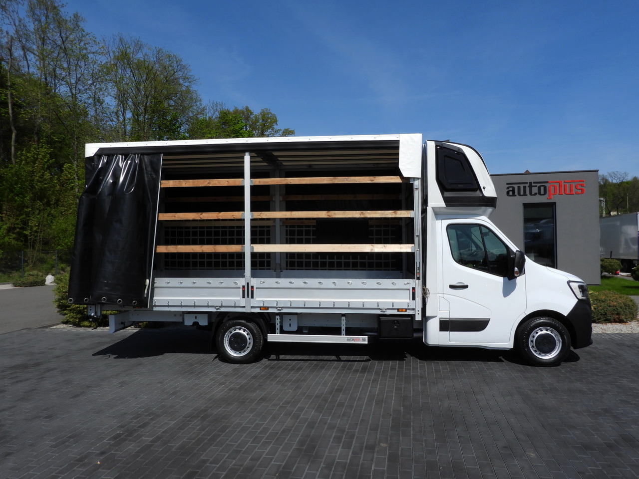 Curtain side van RENAULT MASTER  TARPAULIN 10 PALLETS WEBASTO CRUISE CONTROL LED LIGHTS PNEUMATICS AIR CONDITIONING  165HP: picture 8