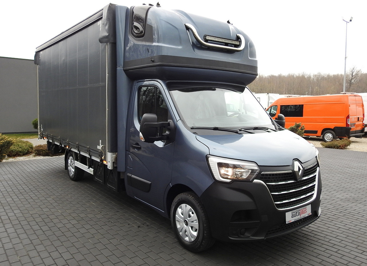 RENAULT MASTER TARPAULIN 10 PALLETS WEBASTO CRUISE CONTROL LED LIGHTS PNEUMATICS AIR CONDITIONING 165HP - Curtain side van: picture 4 RENAULT MASTER TARPAULIN 10 PALLETS WEBASTO CRUISE CONTROL LED LIGHTS PNEUMATICS AIR CONDITIONING 165HP - Curtain side van: picture 4