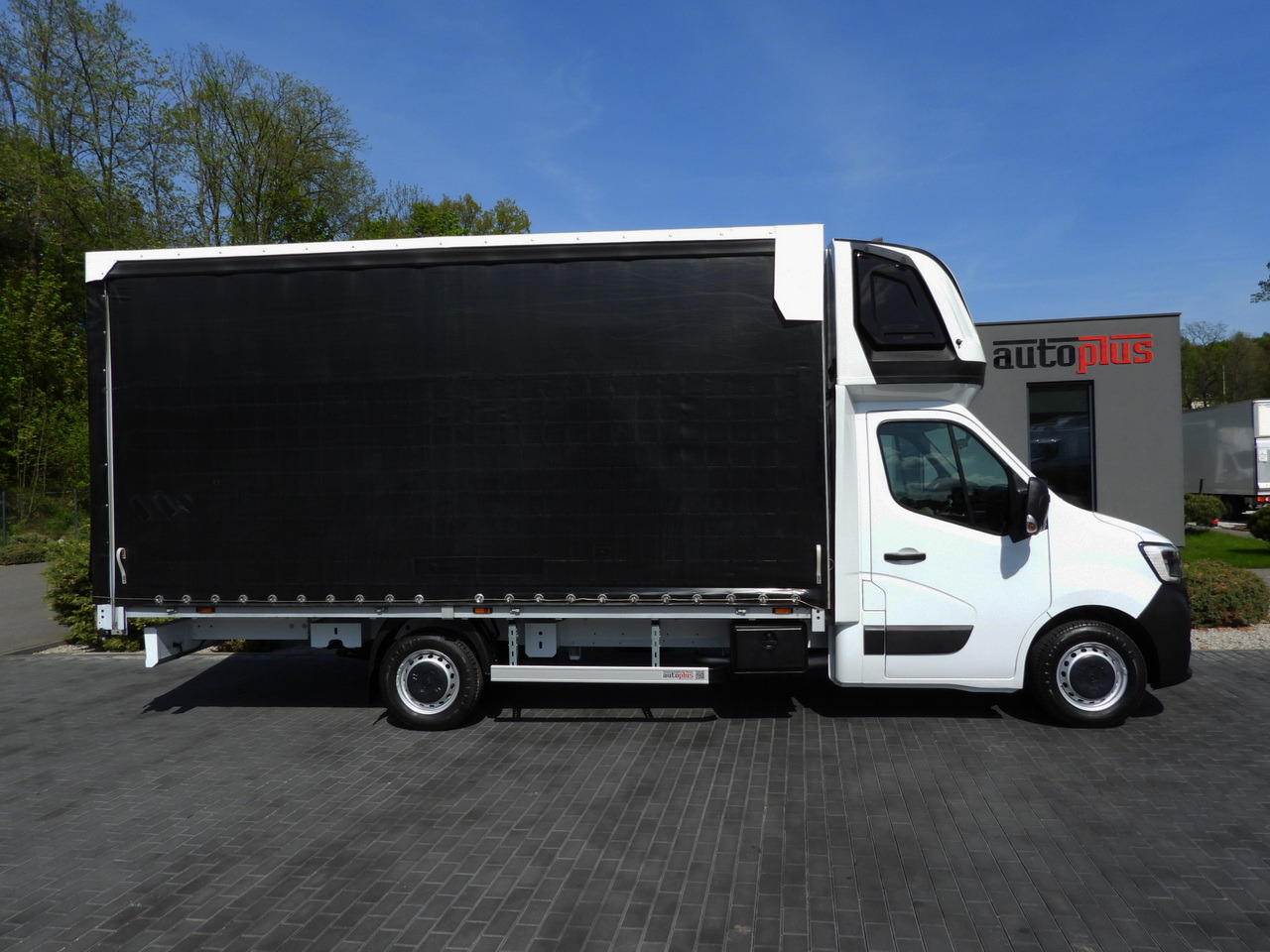 Curtain side van RENAULT MASTER  TARPAULIN 10 PALLETS WEBASTO CRUISE CONTROL LED LIGHTS PNEUMATICS AIR CONDITIONING  165HP: picture 7