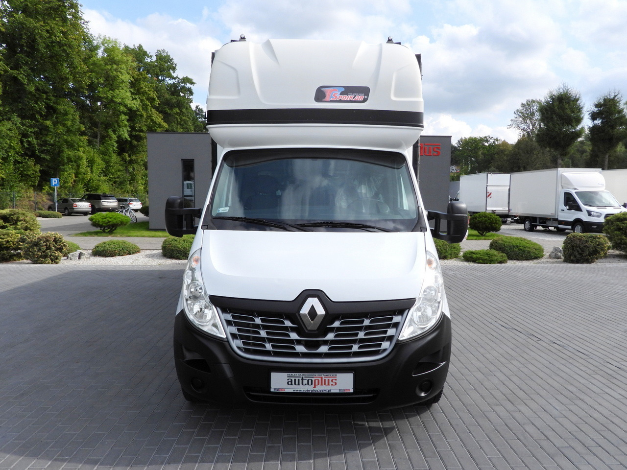 RENAULT MASTER TARPAULIN 10 PALLETS WEBASTO CRUISE CONTROL PNEUMATICS AIR CONDITIONING 170HP - Curtain side van: picture 5 RENAULT MASTER TARPAULIN 10 PALLETS WEBASTO CRUISE CONTROL PNEUMATICS AIR CONDITIONING 170HP - Curtain side van: picture 5