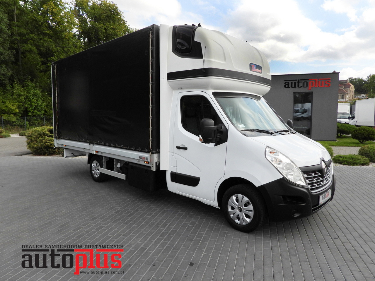 RENAULT MASTER TARPAULIN 10 PALLETS WEBASTO CRUISE CONTROL PNEUMATICS AIR CONDITIONING 170HP - Curtain side van: picture 1 RENAULT MASTER TARPAULIN 10 PALLETS WEBASTO CRUISE CONTROL PNEUMATICS AIR CONDITIONING 170HP - Curtain side van: picture 1