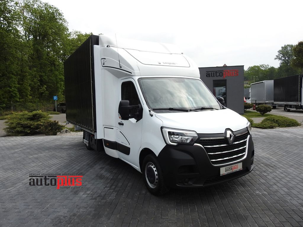 Renault MASTER PRITSCHE PLANE 10 PALETTEN WEBASTO A/C - Curtain side van, Combi van: picture 1 Renault MASTER PRITSCHE PLANE 10 PALETTEN WEBASTO A/C - Curtain side van, Combi van: picture 1