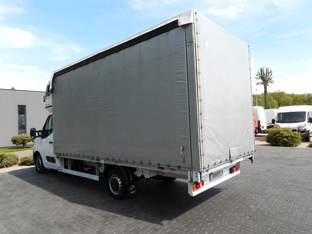 Curtain side van Renault MASTER  PRITSCHE PLANE 10 PALETTEN WEBASTO  A/C: picture 10