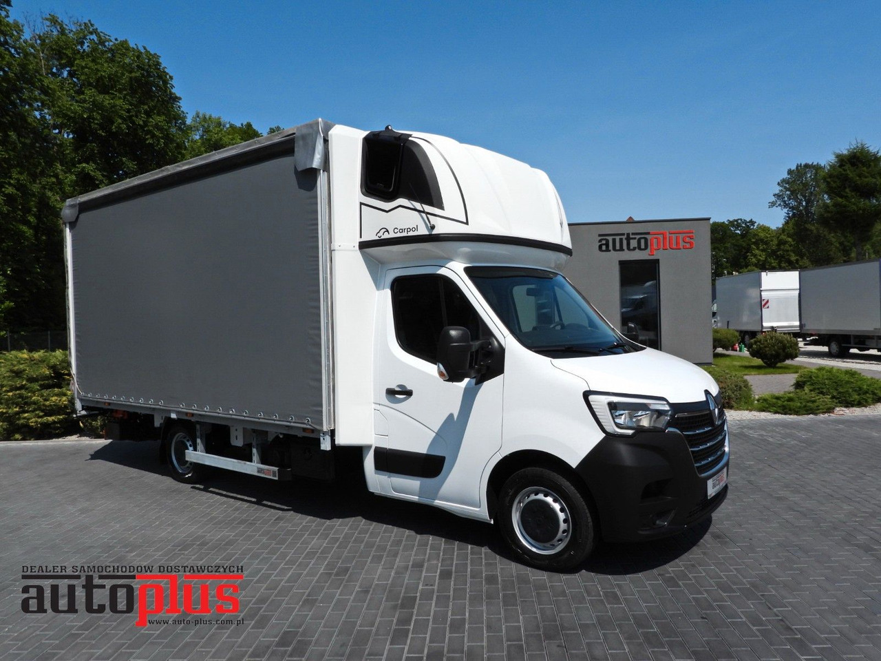 Renault MASTER PRITSCHE PLANE AUFZUG 10 PALETTEN WEBAST - Curtain side van: picture 1 Renault MASTER PRITSCHE PLANE AUFZUG 10 PALETTEN WEBAST - Curtain side van: picture 1