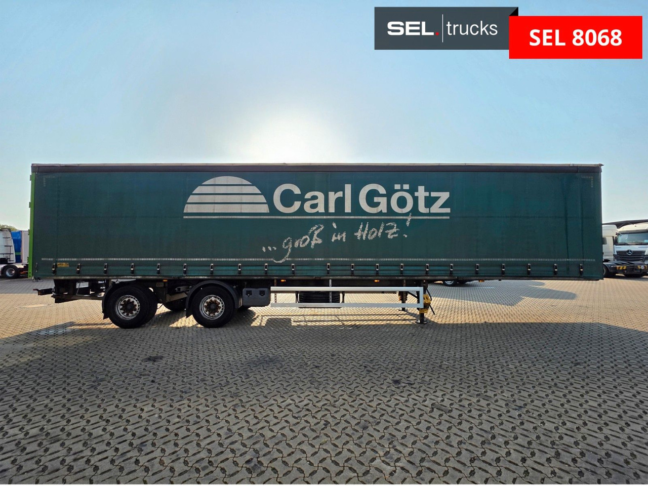 Ackermann PS-F18/13.6 EZG SPS / LENKACHSE - Curtainsider semi-trailer: picture 5 Ackermann PS-F18/13.6 EZG SPS / LENKACHSE - Curtainsider semi-trailer: picture 5