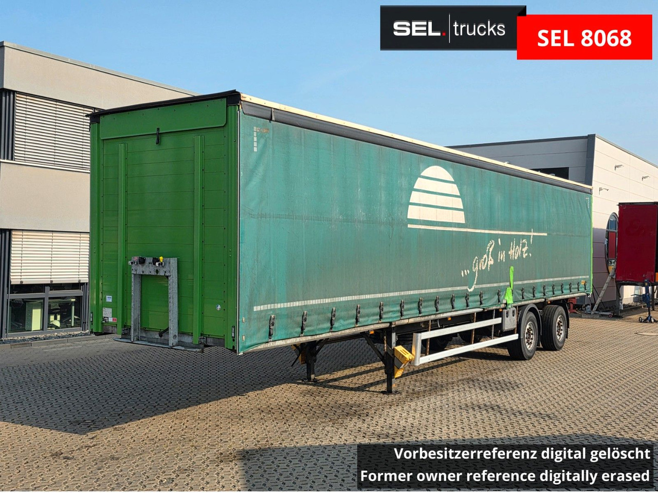 Ackermann PS-F18/13.6 EZG SPS / LENKACHSE - Curtainsider semi-trailer: picture 2 Ackermann PS-F18/13.6 EZG SPS / LENKACHSE - Curtainsider semi-trailer: picture 2