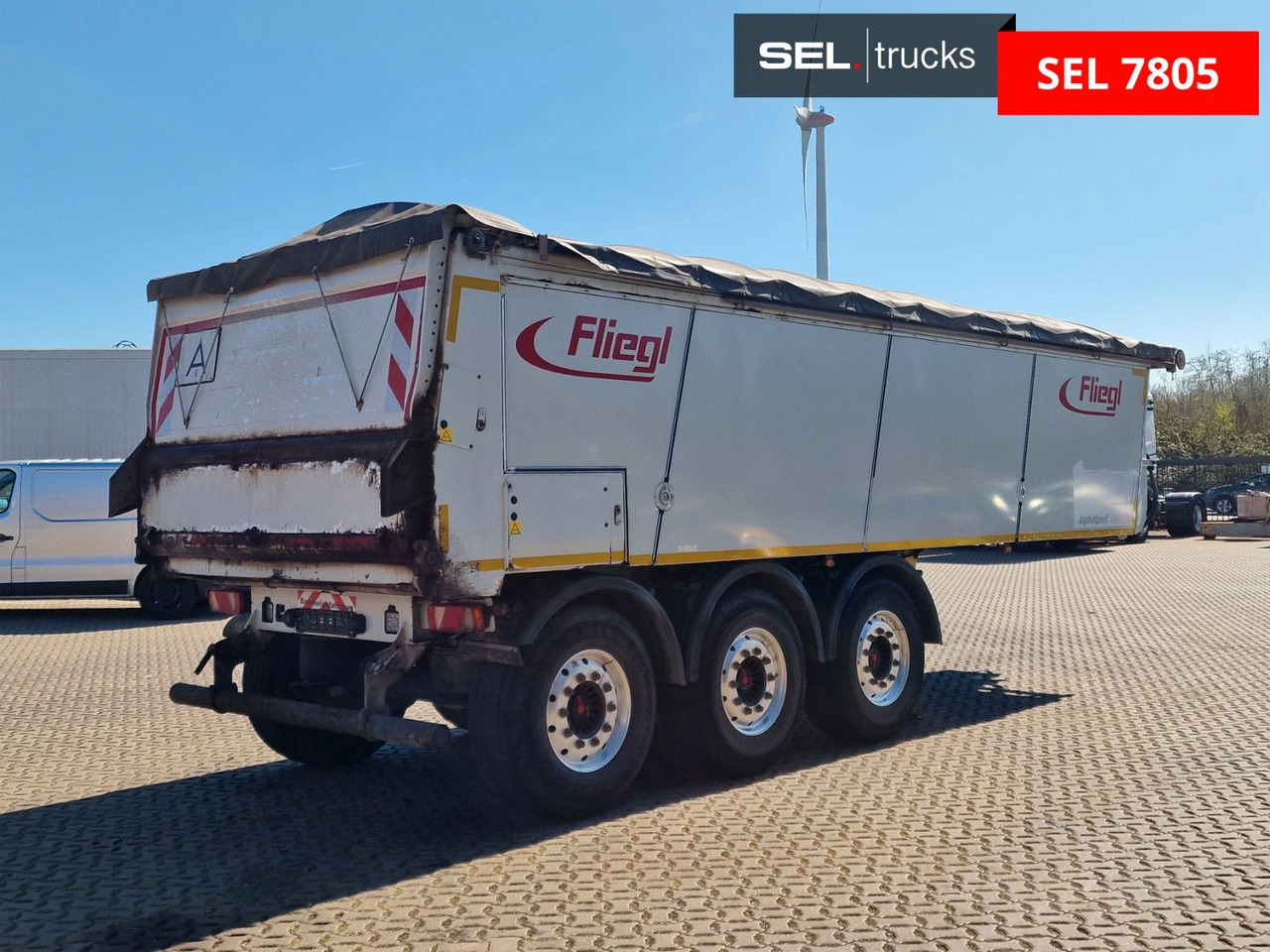 Fliegl ASS 372 Thermo / Thermomulde mit Abschiebetechn. - Tipper semi-trailer: picture 5 Fliegl ASS 372 Thermo / Thermomulde mit Abschiebetechn. - Tipper semi-trailer: picture 5