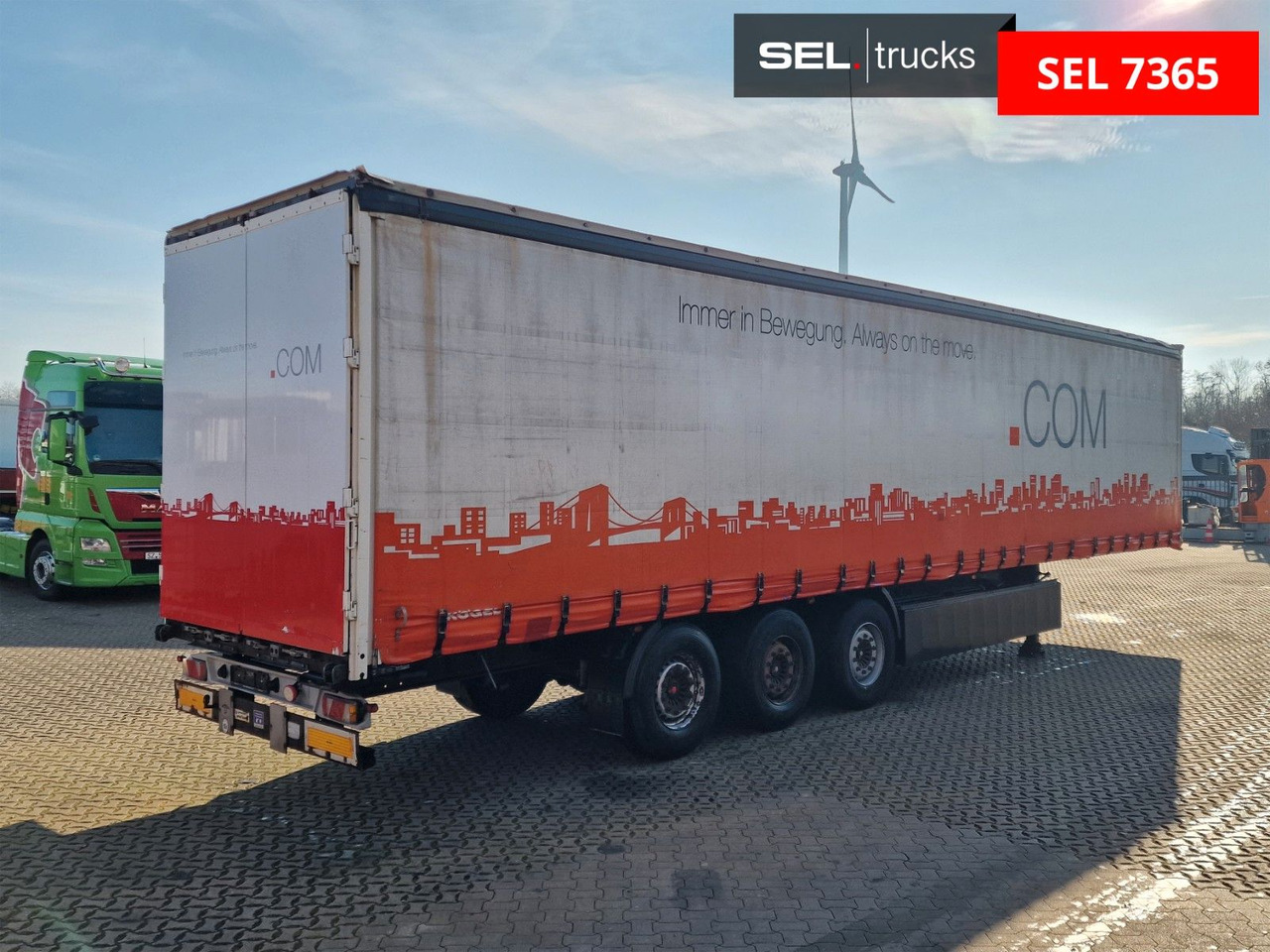 Kögel SN 24 / EDSCHA - Curtainsider semi-trailer: picture 5 Kögel SN 24 / EDSCHA - Curtainsider semi-trailer: picture 5