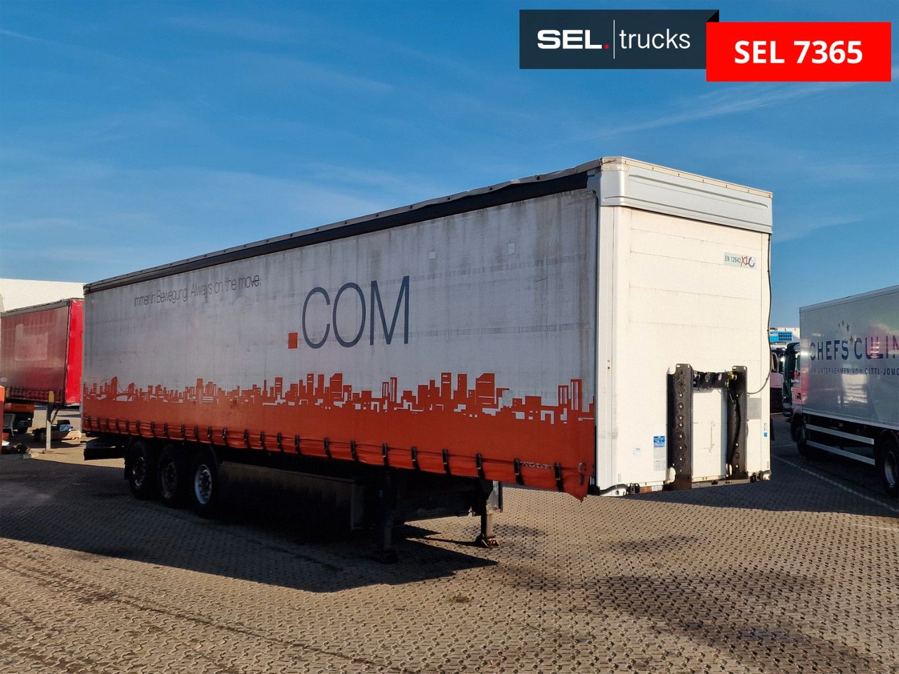 Kögel SN 24 / EDSCHA - Curtainsider semi-trailer: picture 3 Kögel SN 24 / EDSCHA - Curtainsider semi-trailer: picture 3