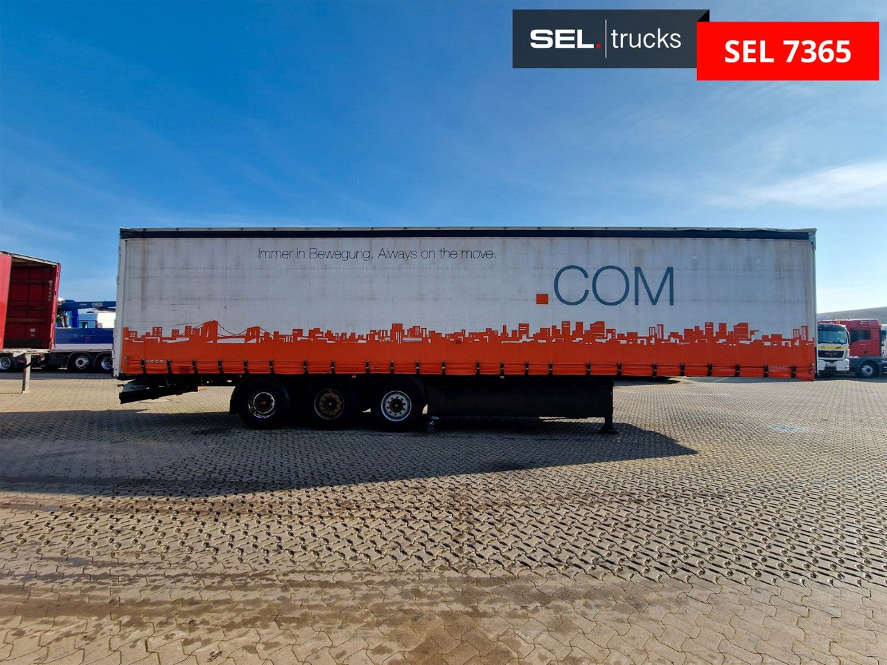 Kögel SN 24 / EDSCHA - Curtainsider semi-trailer: picture 4 Kögel SN 24 / EDSCHA - Curtainsider semi-trailer: picture 4