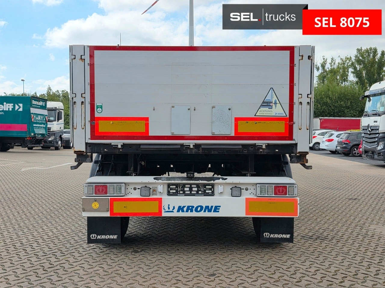 Krone AZ / Baustoff / 40 mm - Dropside/ Flatbed trailer: picture 5 Krone AZ / Baustoff / 40 mm - Dropside/ Flatbed trailer: picture 5