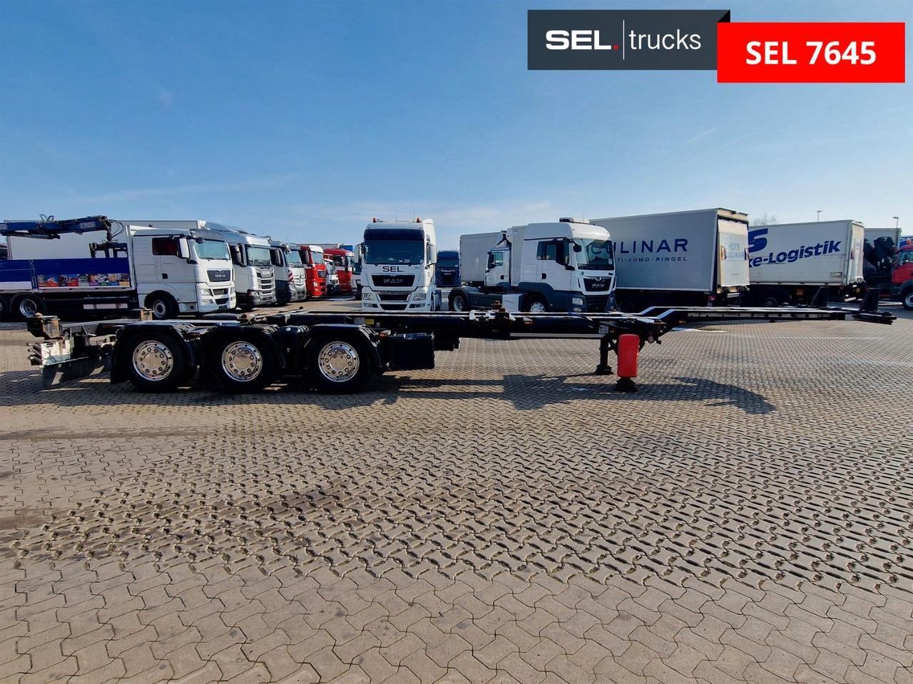 Krone SD / Teleskop / Liftachse - Container transporter/ Swap body semi-trailer: picture 4 Krone SD / Teleskop / Liftachse - Container transporter/ Swap body semi-trailer: picture 4