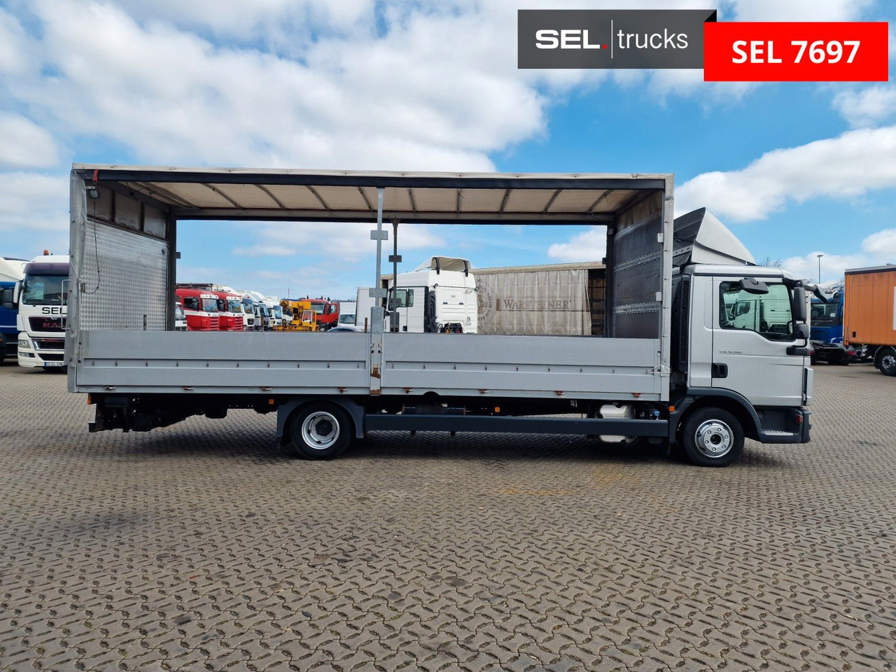 MAN TGL 8.180 4x2 BL / Ladebordwand - Curtain side van: picture 4 MAN TGL 8.180 4x2 BL / Ladebordwand - Curtain side van: picture 4