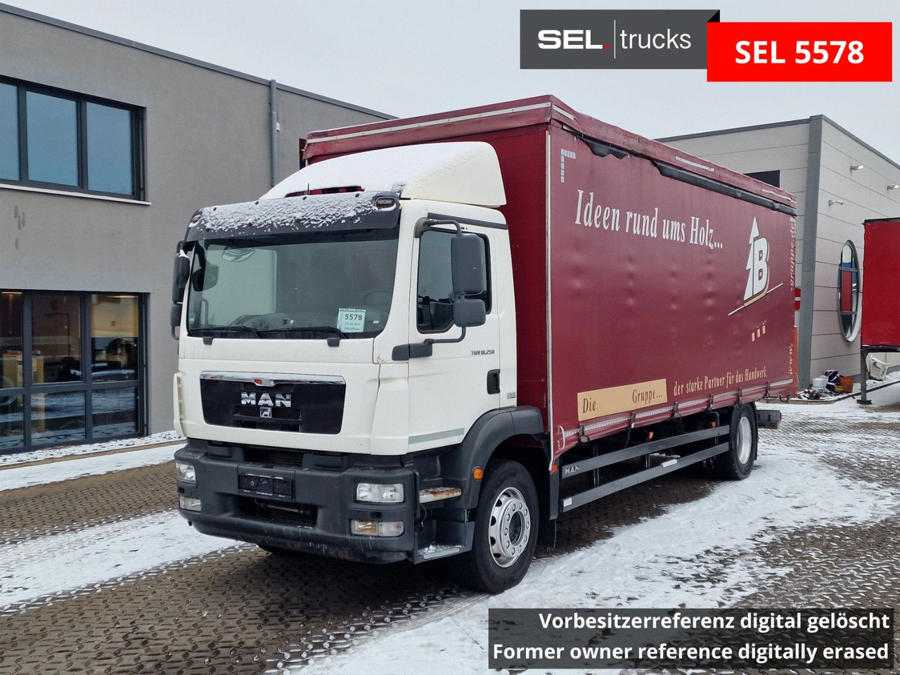MAN TGM 18.250 4X2 LL / Staplerhalterung - Curtainsider truck: picture 1 MAN TGM 18.250 4X2 LL / Staplerhalterung - Curtainsider truck: picture 1