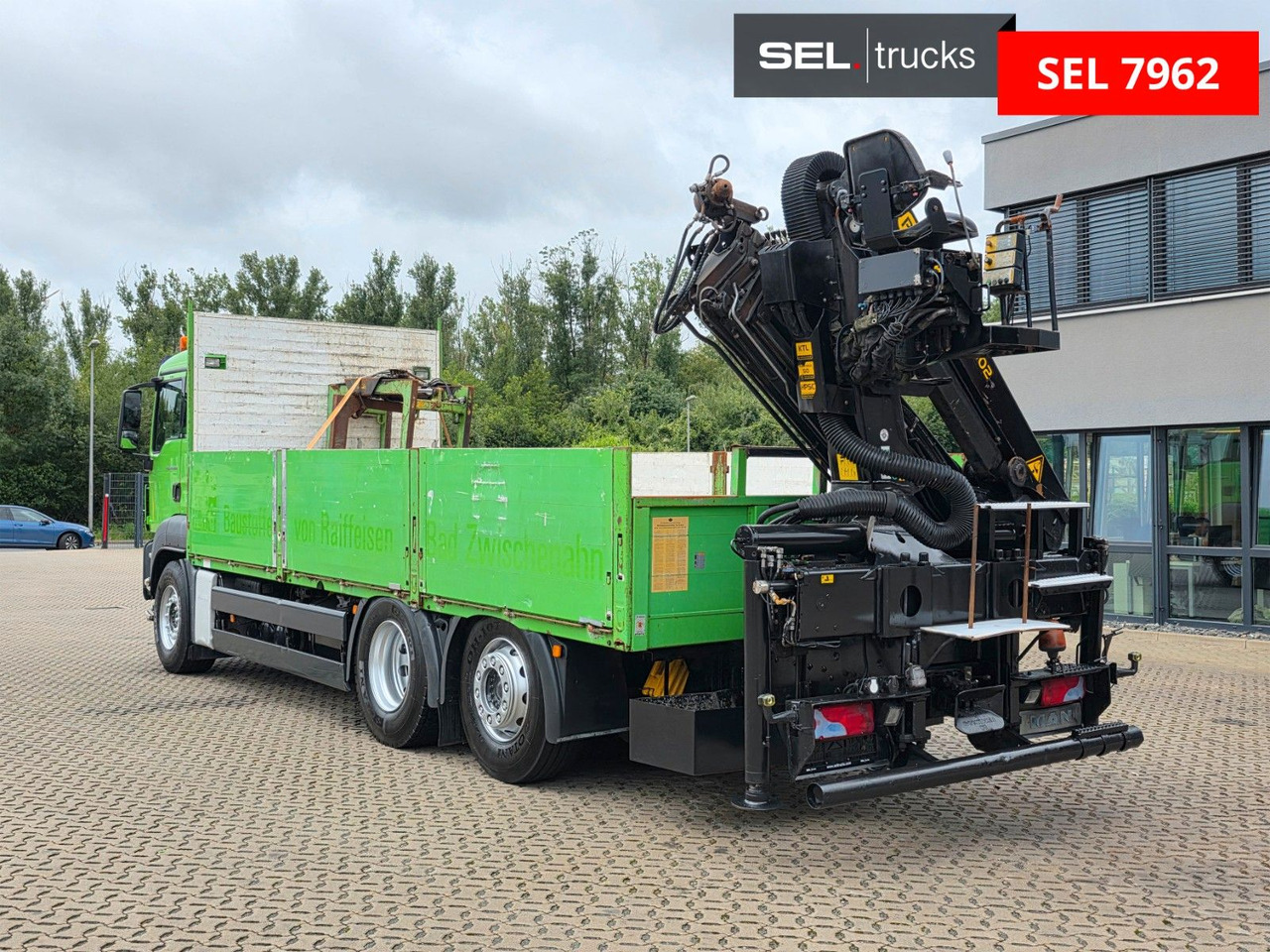 Crane truck MAN TGS 26.360 6x2-2 BL/ Palfinger 16002 / Lenkachse: picture 7