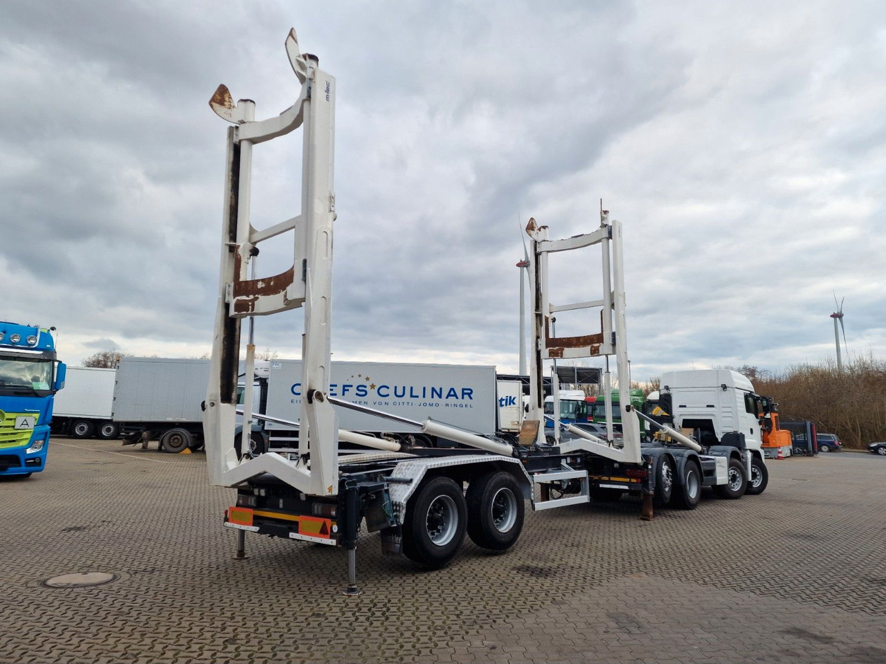 Tipper MAN TGS 35.500.8X2-6 BL / Silosteller / Lenkachse: picture 10