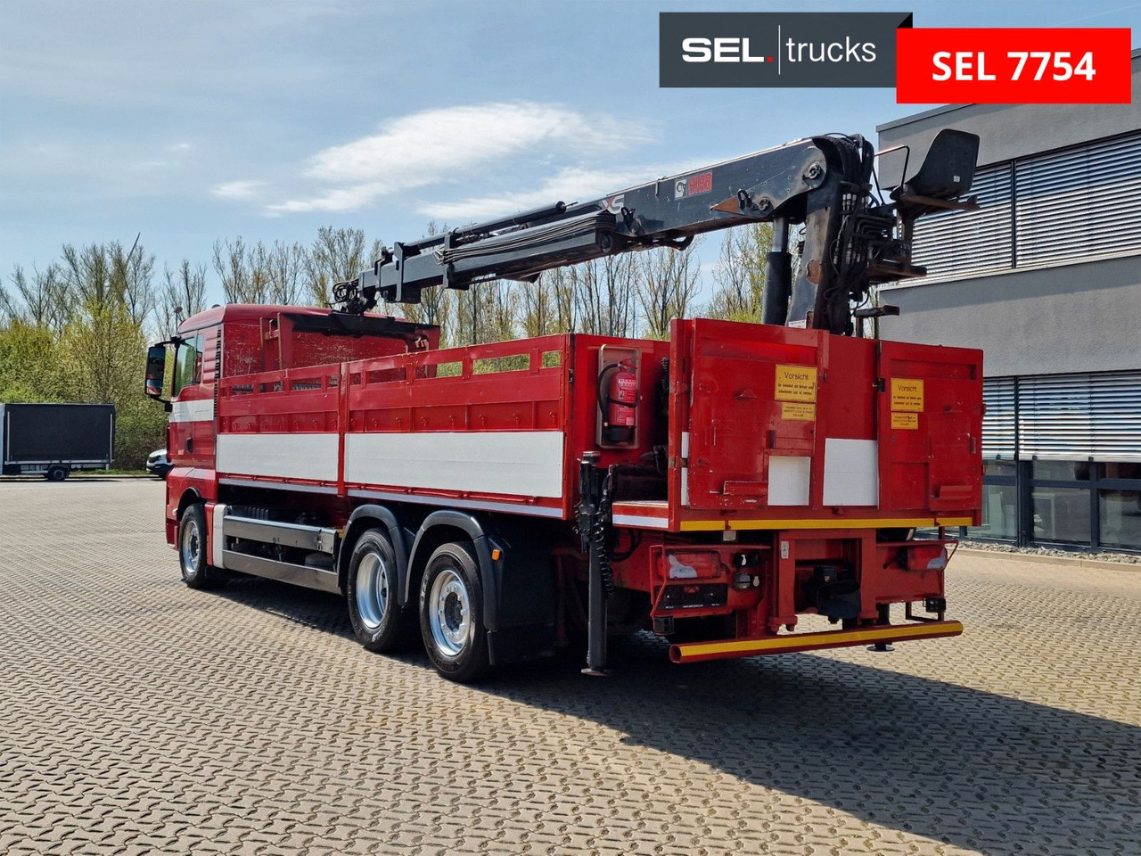 Crane truck MAN TGX 26.400 6x2-2 BL/ Intarder / HIAB / Lenkachse: picture 7