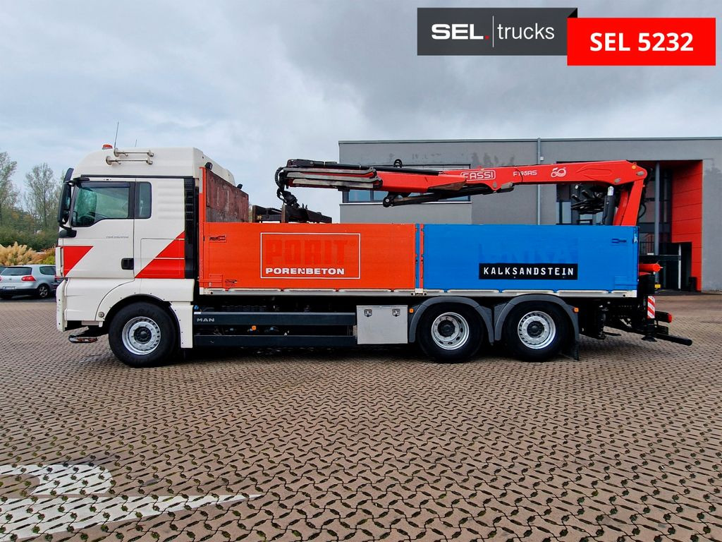 Crane truck MAN TGX 26.440 / Intarder / Fassi / Lenkachse: picture 8
