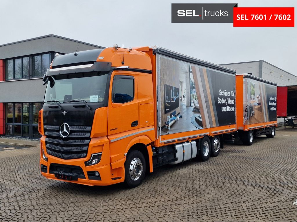 Mercedes-Benz Actros 2548 / Retarder / Aluklappen / Euro 6E - Curtainsider truck: picture 1 Mercedes-Benz Actros 2548 / Retarder / Aluklappen / Euro 6E - Curtainsider truck: picture 1