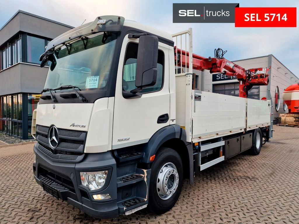 Mercedes-Benz Antos 1832 / MKG Kran Mercedes-Benz Antos 1832 / MKG Kran - Dropside/ Flatbed truck, Crane truck: picture 2 Mercedes-Benz Antos 1832 / MKG Kran Mercedes-Benz Antos 1832 / MKG Kran - Dropside/ Flatbed truck, Crane truck: picture 2