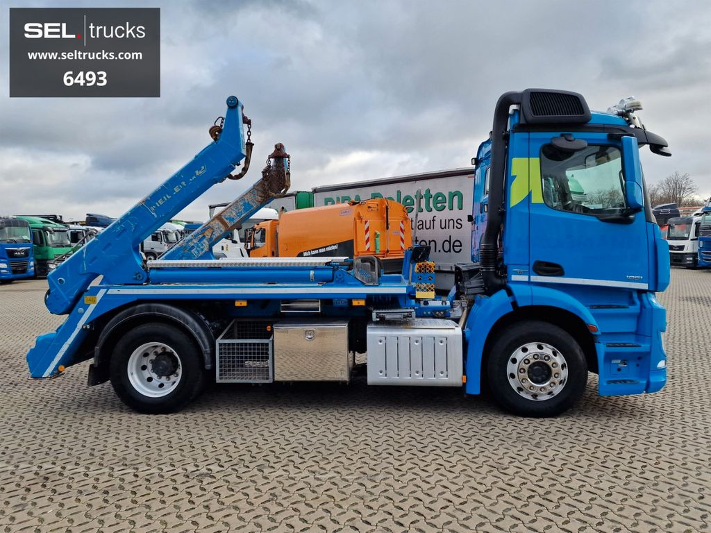 Mercedes-Benz Antos 1851 / Meiller Kipper / Standklima / Navi Mercedes-Benz Antos 1851 / Meiller Kipper / Standklima / Navi - Skip loader truck: picture 4 Mercedes-Benz Antos 1851 / Meiller Kipper / Standklima / Navi Mercedes-Benz Antos 1851 / Meiller Kipper / Standklima / Navi - Skip loader truck: picture 4
