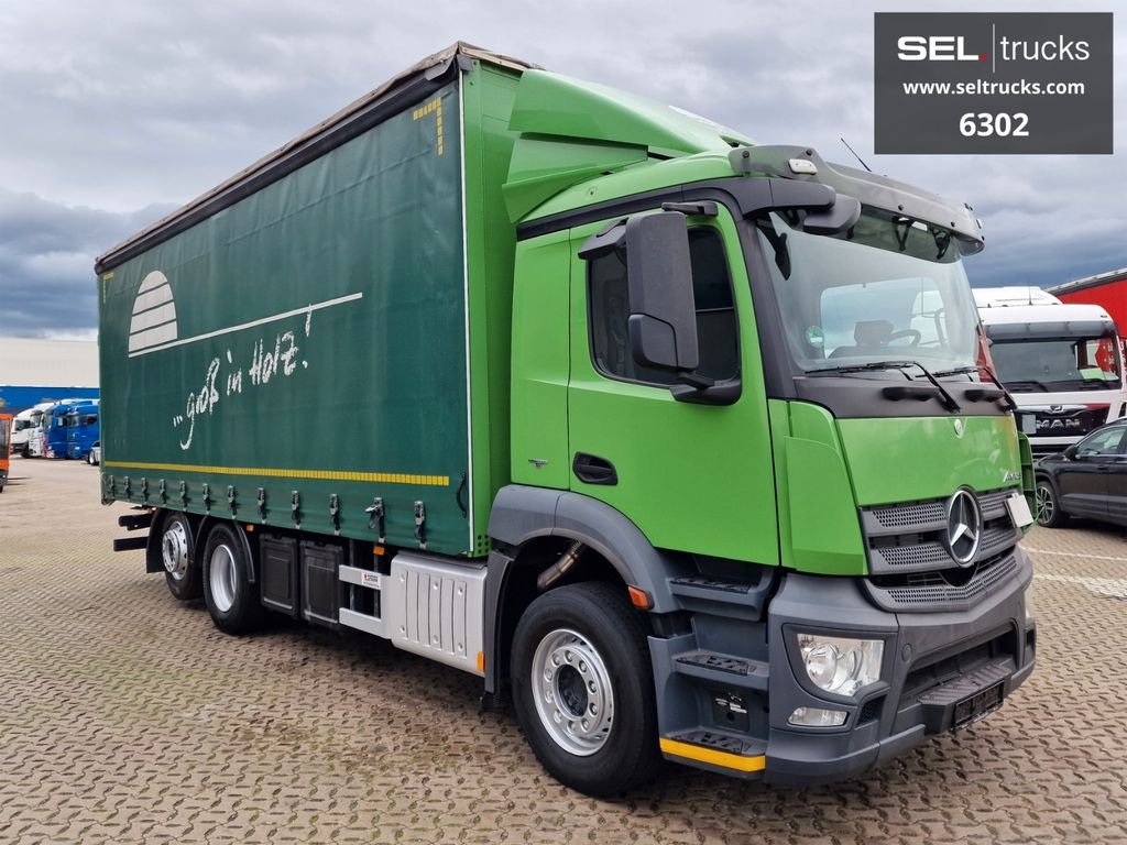 Mercedes-Benz Antos 2536 L / LENKACHSE / STERZANTE Mercedes-Benz Antos 2536 L / LENKACHSE / STERZANTE - Curtainsider truck: picture 3 Mercedes-Benz Antos 2536 L / LENKACHSE / STERZANTE Mercedes-Benz Antos 2536 L / LENKACHSE / STERZANTE - Curtainsider truck: picture 3
