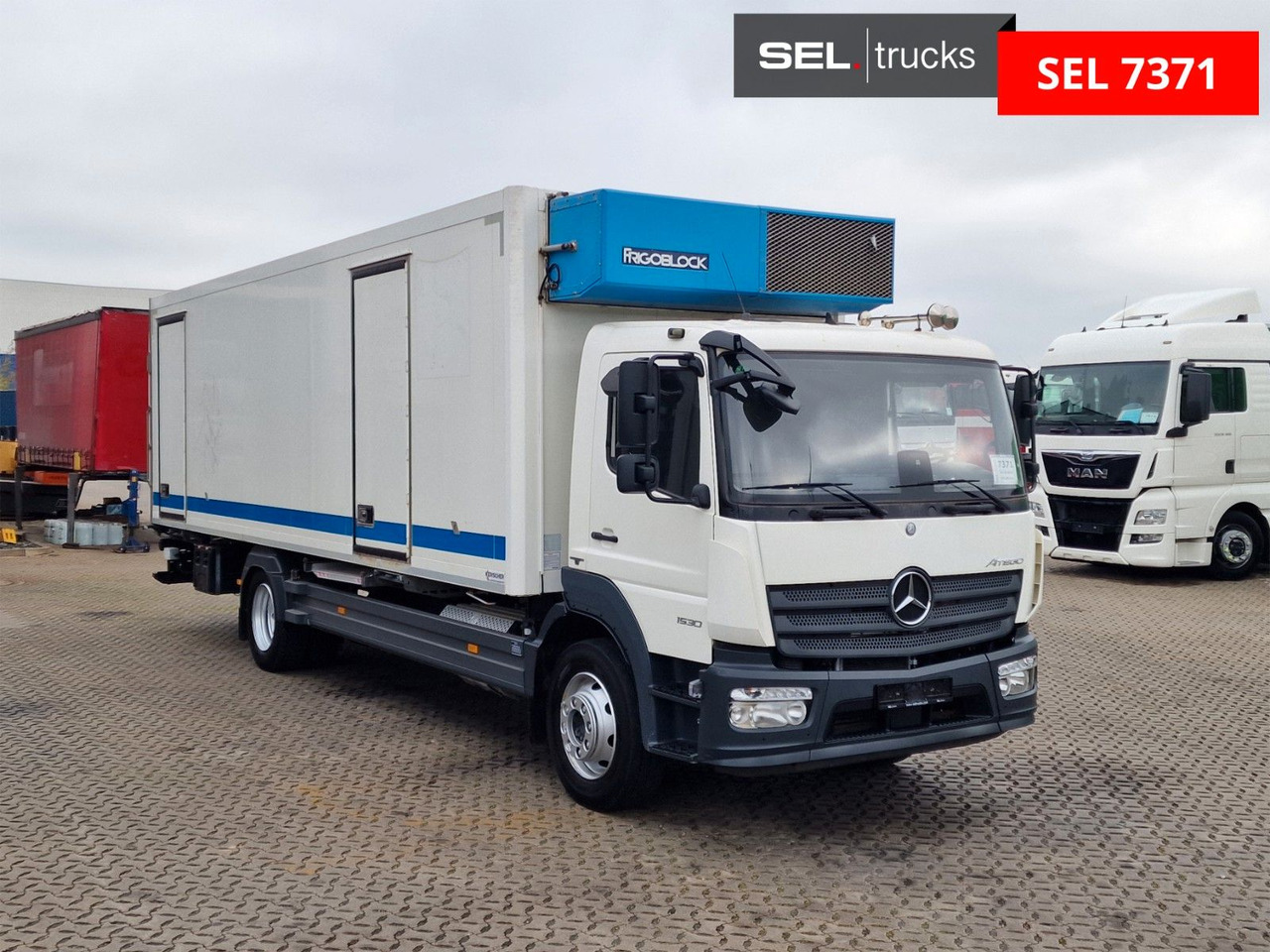Mercedes-Benz Atego 1530 / Ladebordwand / Frigoblock FK25L - Refrigerator truck: picture 3 Mercedes-Benz Atego 1530 / Ladebordwand / Frigoblock FK25L - Refrigerator truck: picture 3