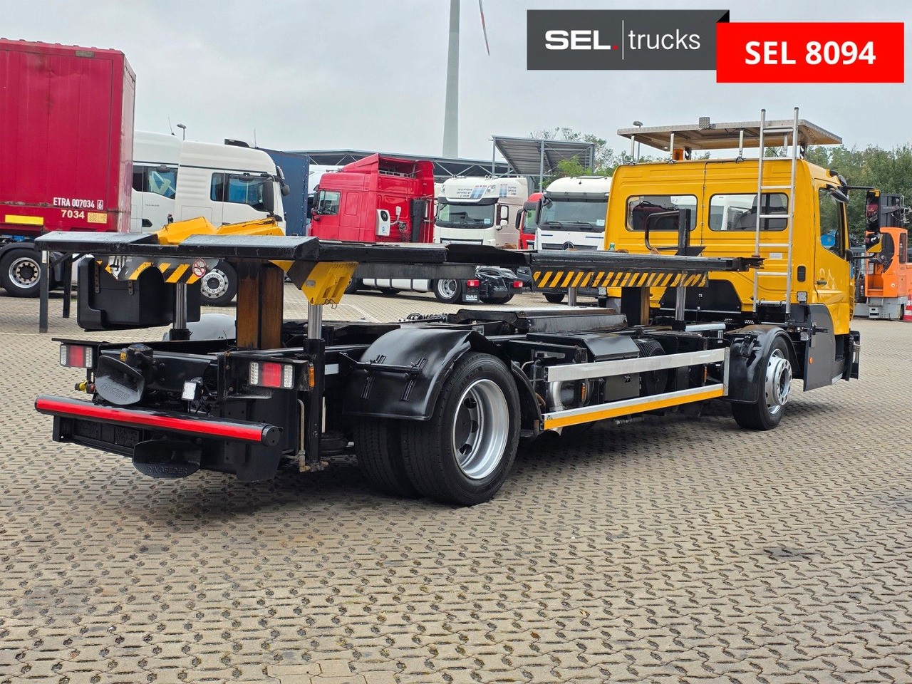 Mercedes-Benz Kamag WBH 25 / Umsetzer Sattelplatte - Container transporter/ Swap body truck: picture 5 Mercedes-Benz Kamag WBH 25 / Umsetzer Sattelplatte - Container transporter/ Swap body truck: picture 5