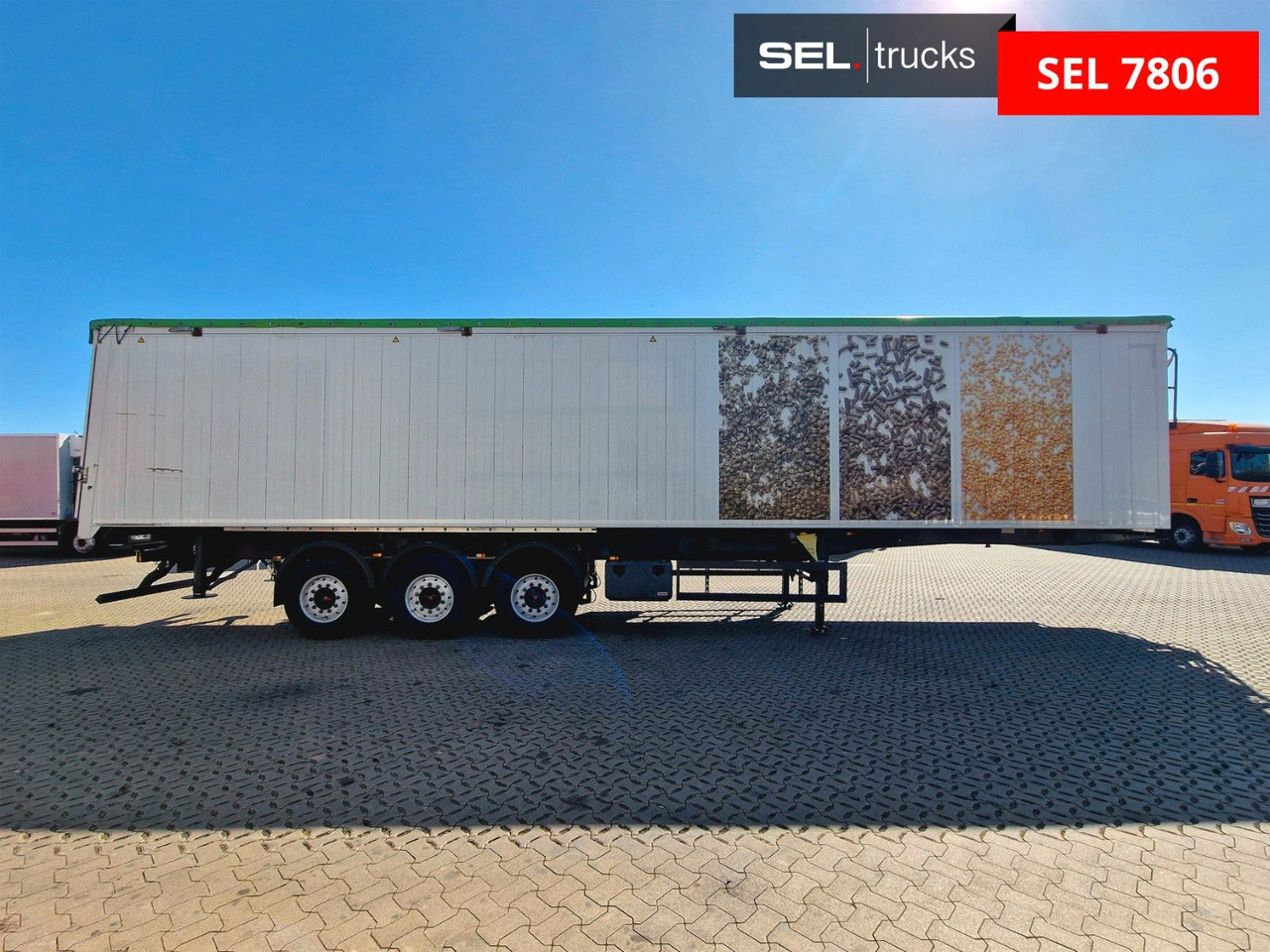 Reisch RHKS-3-AG13 / Alu-Felgen / Liftachse / 80m³ - Tipper semi-trailer: picture 4 Reisch RHKS-3-AG13 / Alu-Felgen / Liftachse / 80m³ - Tipper semi-trailer: picture 4