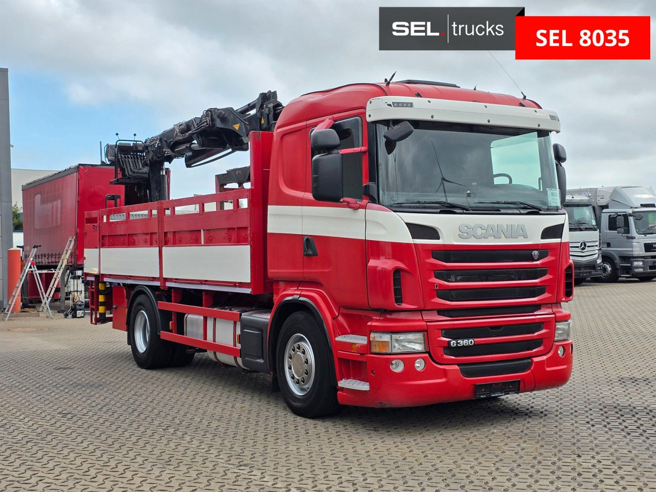 Scania G 360 LB4X2MNA / Retarder / Ohne Fernbedienung - Crane truck: picture 3 Scania G 360 LB4X2MNA / Retarder / Ohne Fernbedienung - Crane truck: picture 3