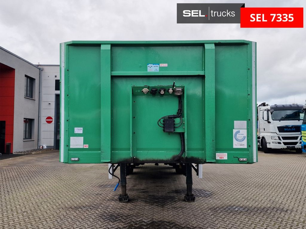 Schmidt Hagen SP/29/E/12,8 / Teleskop / Lenk-Lifttachse - Dropside/ Flatbed semi-trailer: picture 2 Schmidt Hagen SP/29/E/12,8 / Teleskop / Lenk-Lifttachse - Dropside/ Flatbed semi-trailer: picture 2